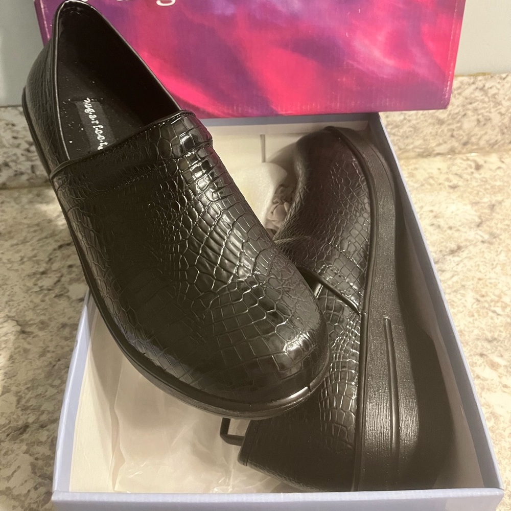 SugarFoot Dancer 2 Black Clog Mules Size 12M Brand New In Box Free Shipping